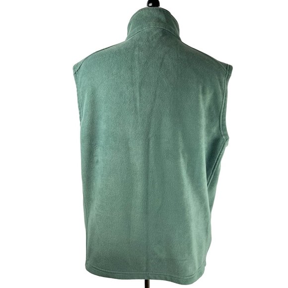 Columbia Green Fleece Vest, Women's Size X-Large - Picture 6 of 12